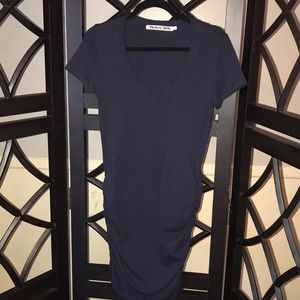 Michael Stars Ruched Mini Dress